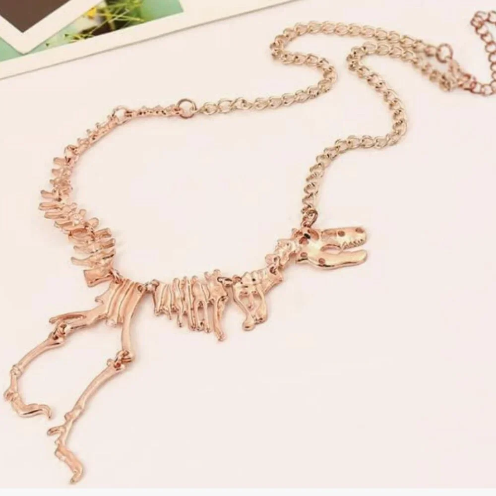 Dinosaur Skeleton Necklace